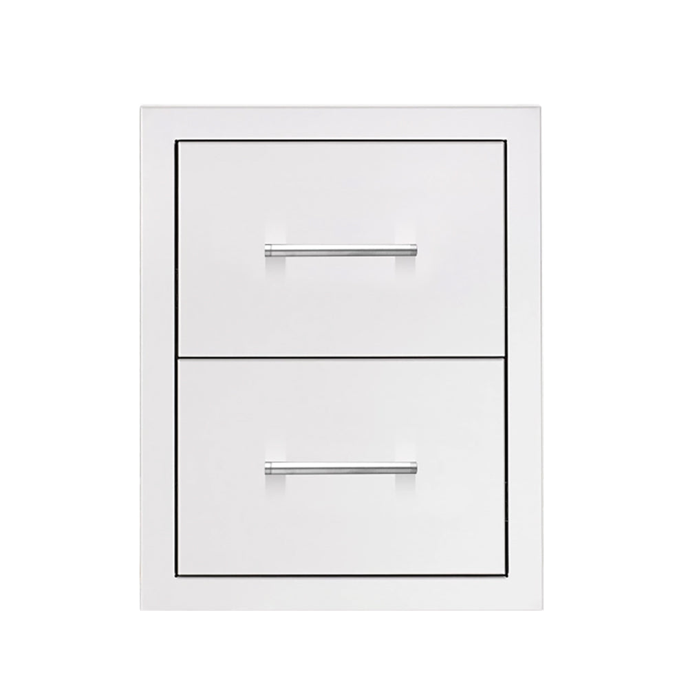 Summerset 17-Inch Double Drawer Masonry Frame Return