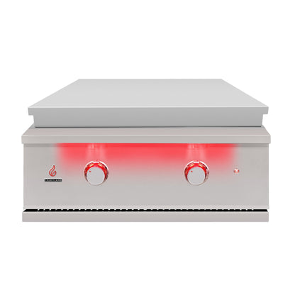 TrueFlame 30" Built-In Gas Griddle