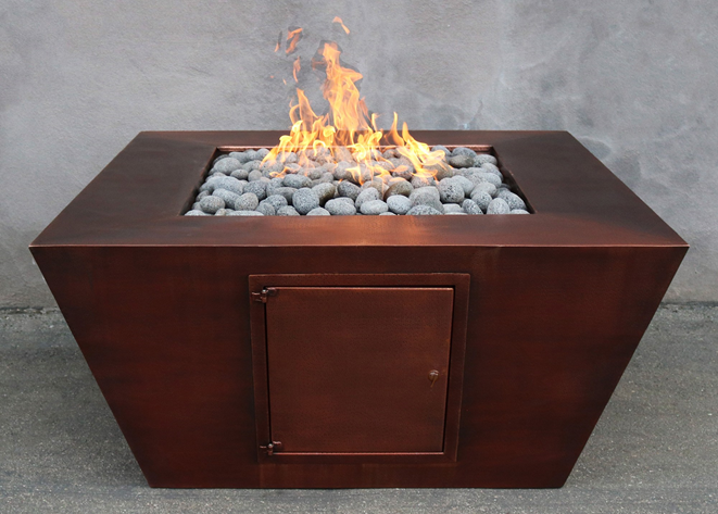 Redan Copper Fire Pit