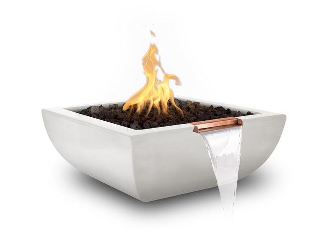 Avalon Concrete Fire & Water Bowl