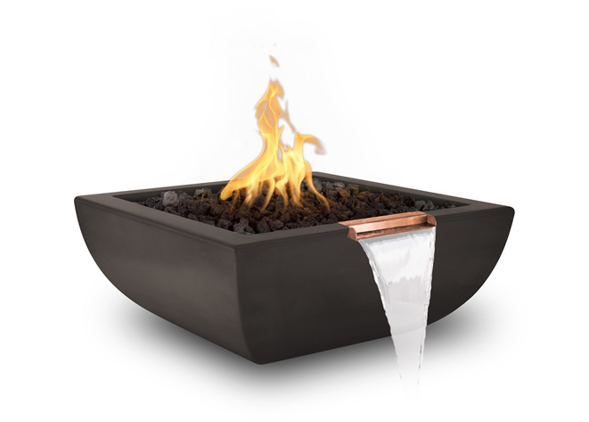 Avalon Concrete Fire & Water Bowl