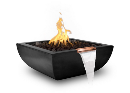Avalon Concrete Fire & Water Bowl