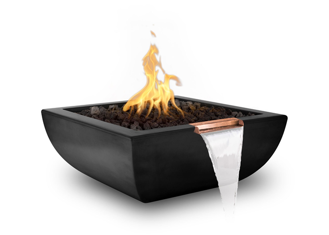 Avalon Concrete Fire & Water Bowl