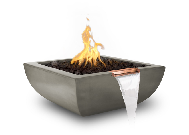 Avalon Concrete Fire & Water Bowl