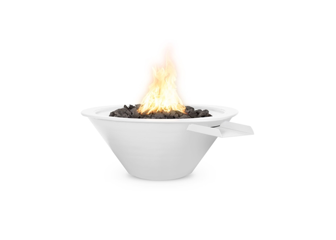 Cazo Powdercoated Steel Fire & Water Bowl