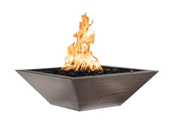 Maya Copper Fire Bowl