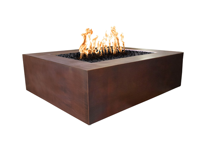 Quad Copper Fire Pit