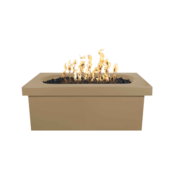 Ramona Rectangular Concrete Fire Table