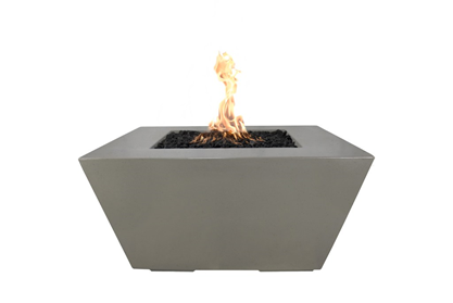 Redan Square Concrete Fire Pit