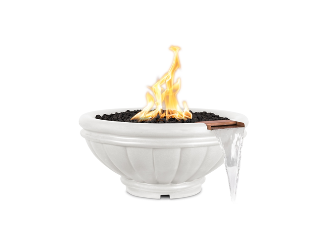 Roma Concrete Fire & Water Bowl