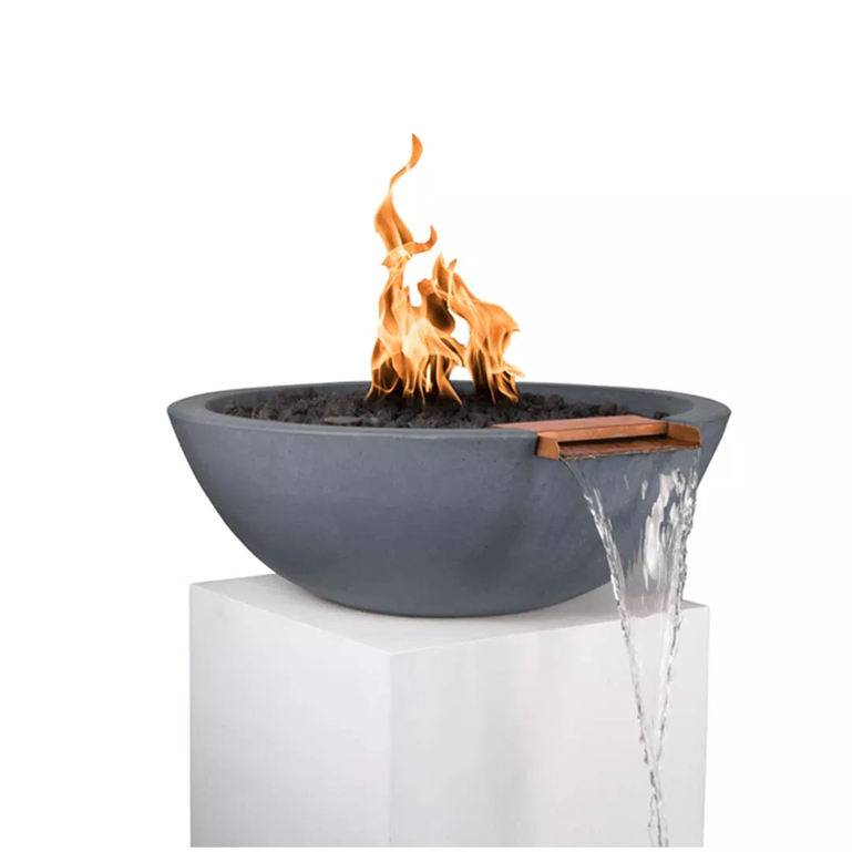 Sedona Concrete Fire & Water Bowl