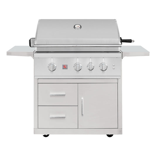 Summerset TRL Pro Series Deluxe Freestanding 32-Inch Gas Grill