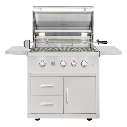 Summerset TRL Pro Series Deluxe Freestanding 32-Inch Gas Grill