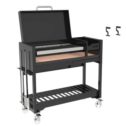 Tagwood BBQ Argentine Gaucho Freestanding Charcoal Grill