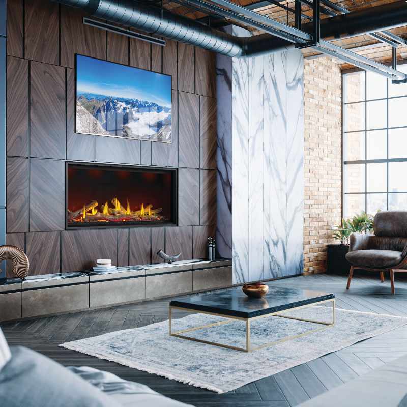 Napoleon Tall Vector 62" Linear Direct Vent Gas Fireplace | TLV62N