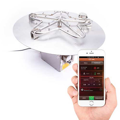 Aluminum Spun Torpedo Fire Bowl by HPC Fire