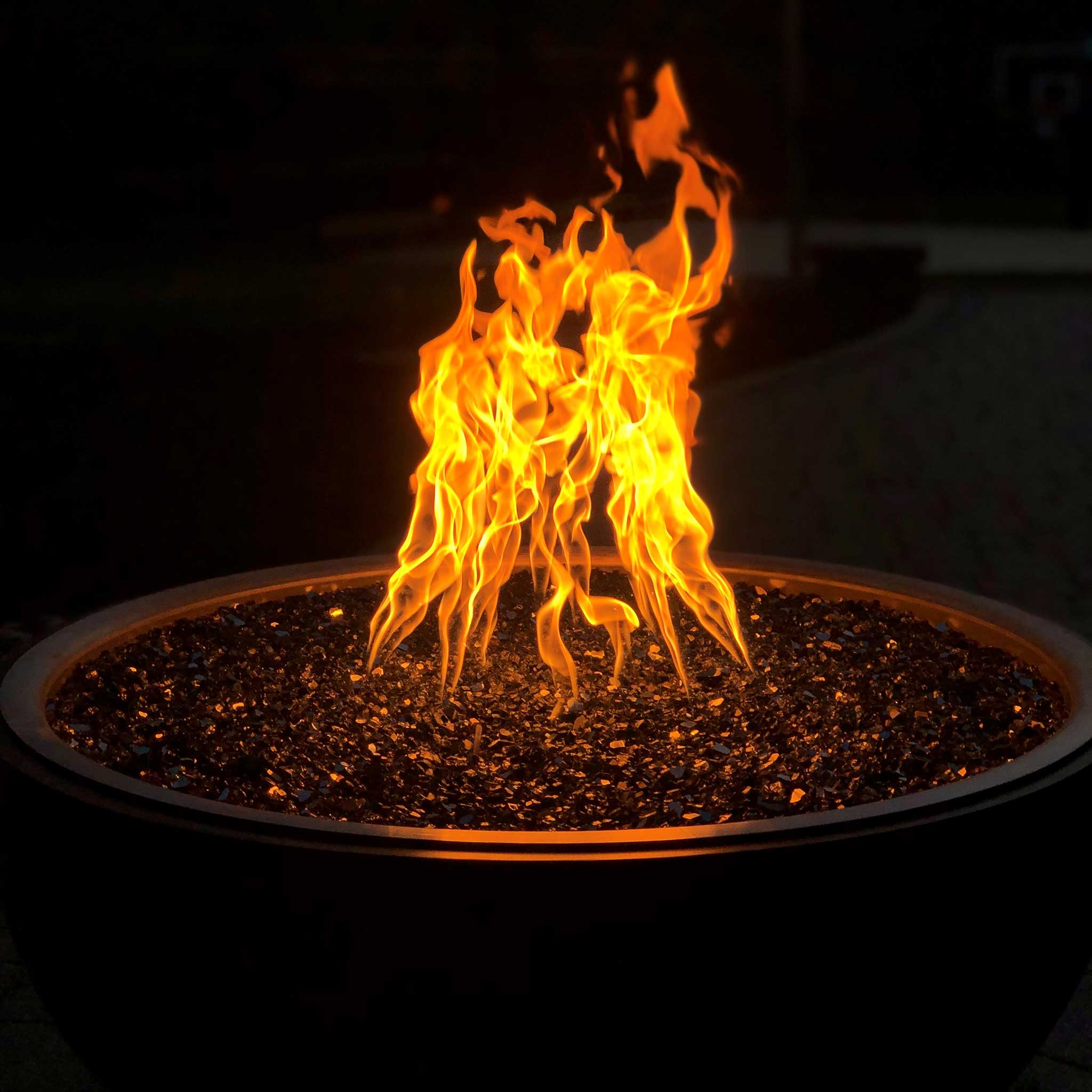 Aluminum Spun Torpedo Fire Bowl by HPC Fire