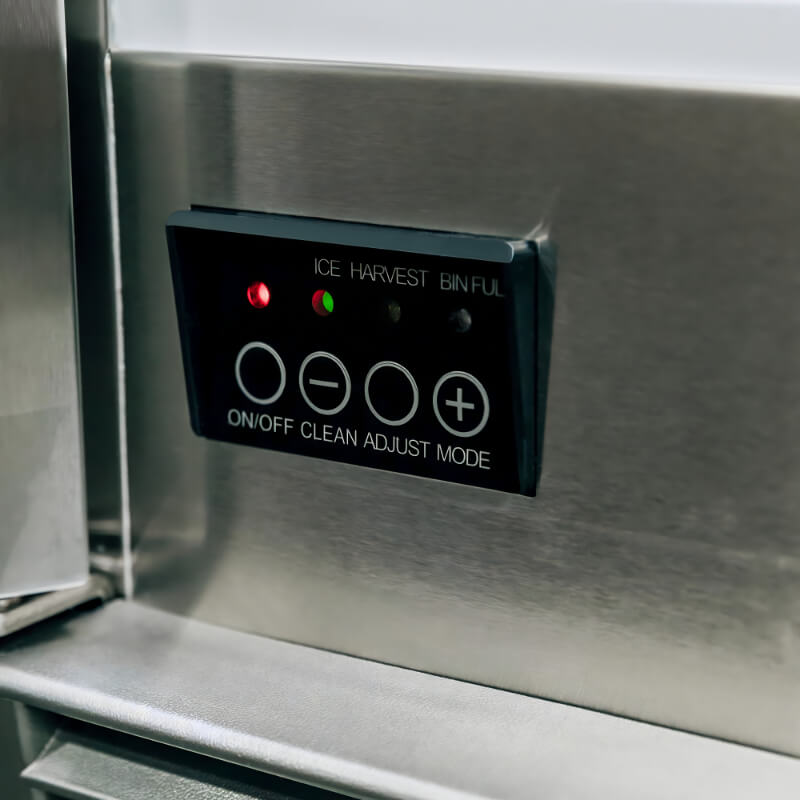 TrueFlame 15-Inch 50 Lbs Capacity Outdoor Rated Ice Maker - AMD-IM-15N