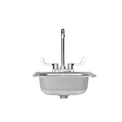 TrueFlame 15-Inch x 15-Inch Drop-in Sink - TF-NK-15D