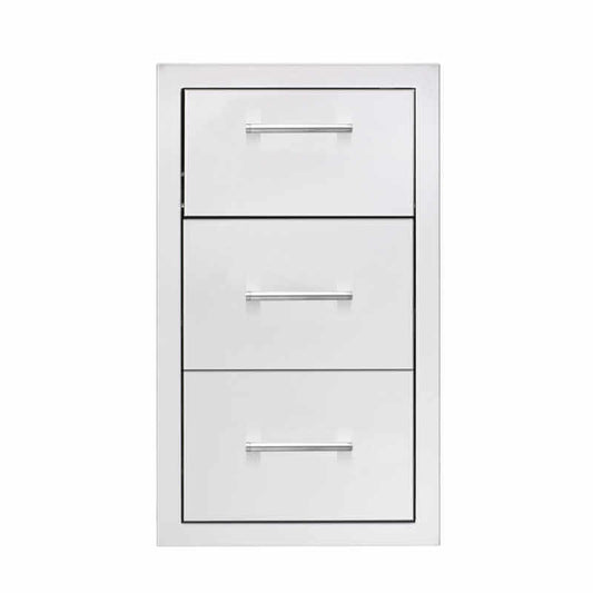 TrueFlame 17-Inch 2 Drawer & Paper Towel Holder Combo - TF-TDC-17