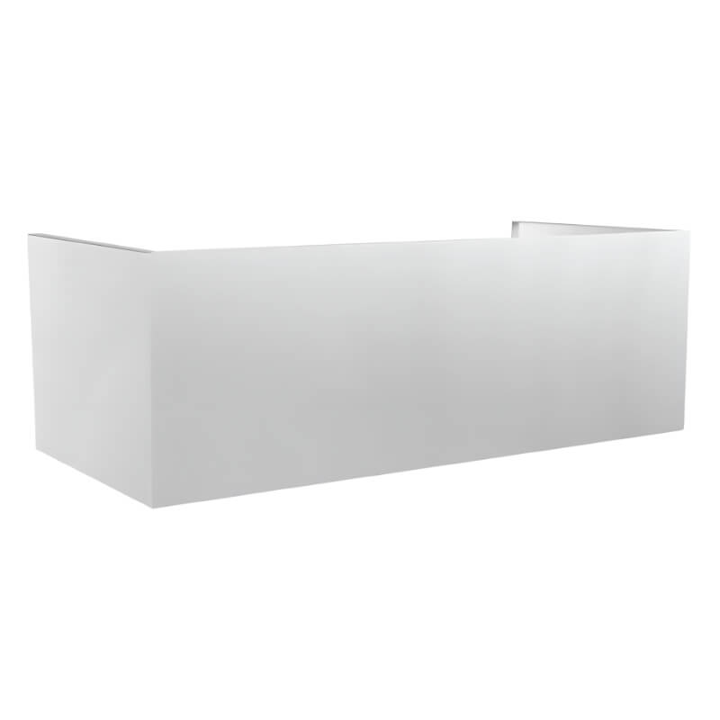 TrueFlame 12 Inch Duct Cover For 60 Inch Vent Hood - TF-VH-60-DC