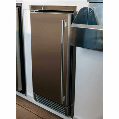 TrueFlame 15-Inch 50 Lbs Capacity Outdoor Rated Ice Maker - AMD-IM-15N