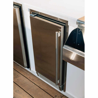 TrueFlame 15-Inch 50 Lbs Capacity Outdoor Rated Ice Maker - AMD-IM-15N