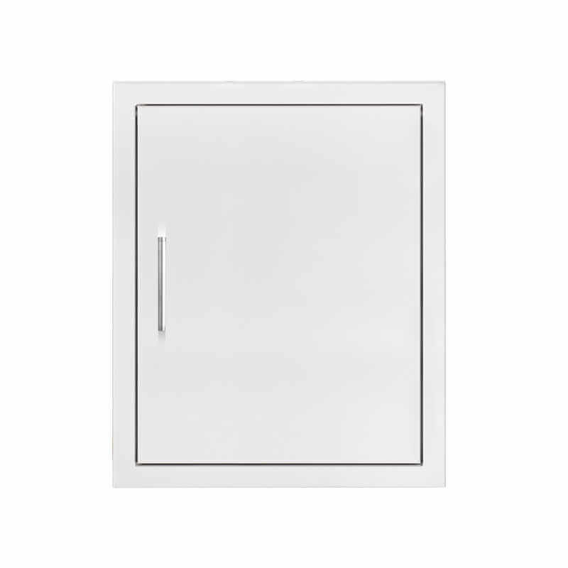 TrueFlame 18 X 22-Inch Stainless Steel Vertical Access Door - TF-DV-18