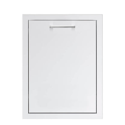 TrueFlame 20-Inch Stainless Steel Trash Pullout Drawer - TF-TD1-20