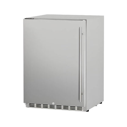 TrueFlame 24 Inch 5.3 Cu. Ft. Deluxe Outdoor Refrigerator - AMD-RFR-24S-A