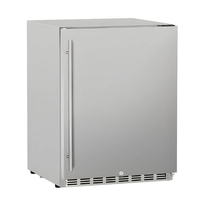 TrueFlame 24 Inch 5.3 Cu. Ft. Deluxe Outdoor Refrigerator - AMD-RFR-24S-A