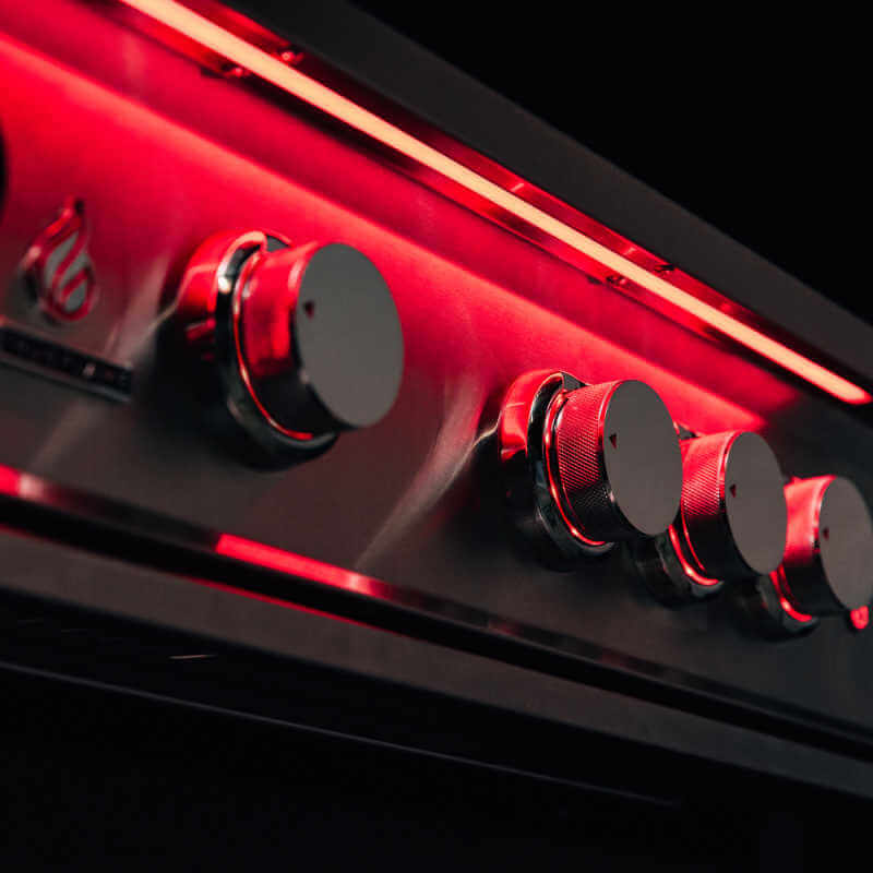 TrueFlame 25 Inch 3 Burner Built-In Gas Grill