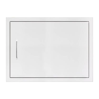 TrueFlame 27-Inch Masonry Stainless Steel Horizontal Access Door - TF-DH-27M