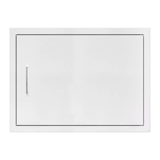 TrueFlame 27-Inch Flush Stainless Steel Horizontal Access Door - TF-DH-27
