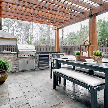 TrueFlame 32 Inch 4 Burner Built-In Gas Grill