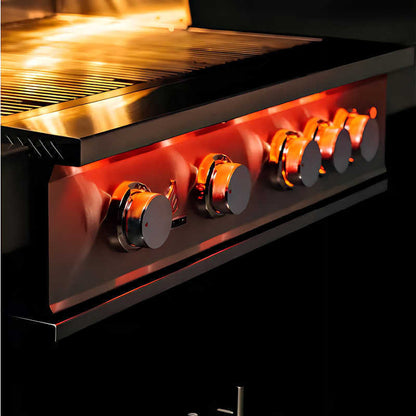 TrueFlame 32 Inch 4 Burner Built-In Gas Grill