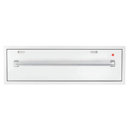 TrueFlame 36-Inch Built-In 120V Electric Outdoor Warming Drawer - TF-WD-36
