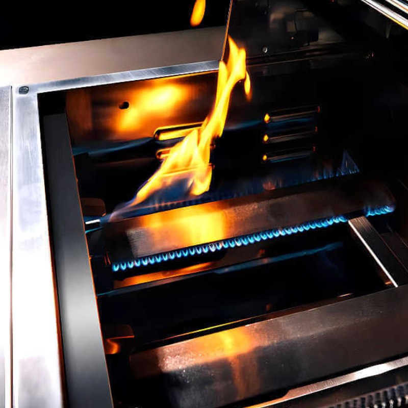 TrueFlame 40 Inch 5 Burner Built-In Gas Grill