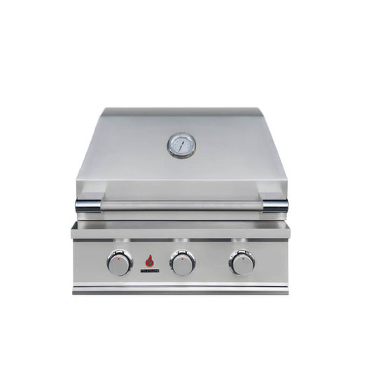 TrueFlame E Series 25 Inch 3 Burner Built-In Gas Grill