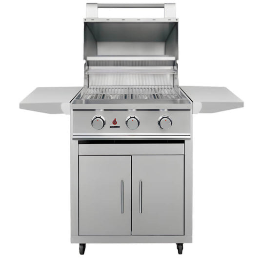 TrueFlame E Series 25 Inch 3 Burner Freestanding Gas Grill