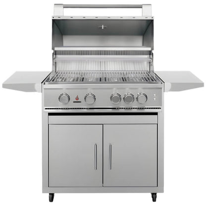 TrueFlame E Series 32 Inch 4 Burner Freestanding Gas Grill