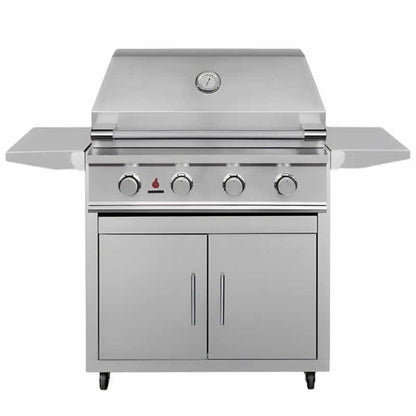 TrueFlame E Series 32 Inch 4 Burner Freestanding Gas Grill