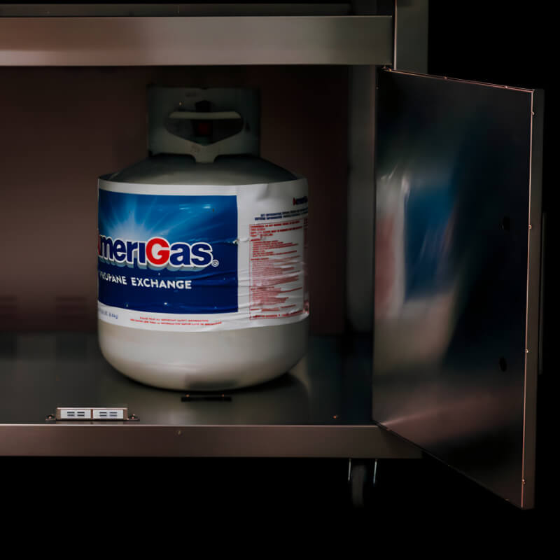 TrueFlame E Series 25 Inch 3 Burner Freestanding Gas Grill