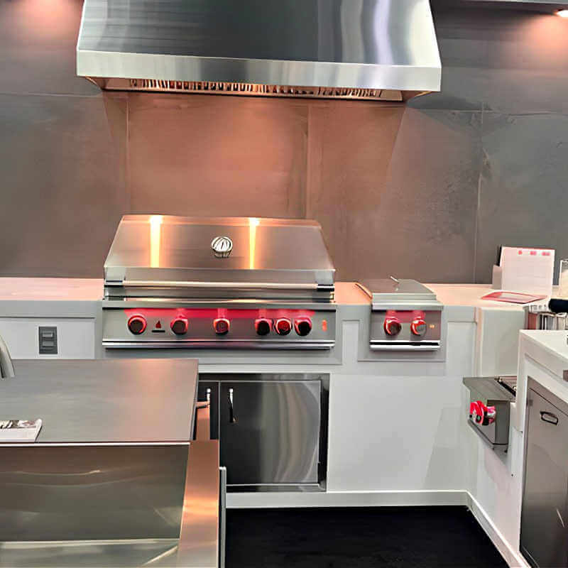 Trueflame Built-In Double Side Burner - TFSB2