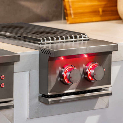 Trueflame Built-In Double Side Burner - TFSB2