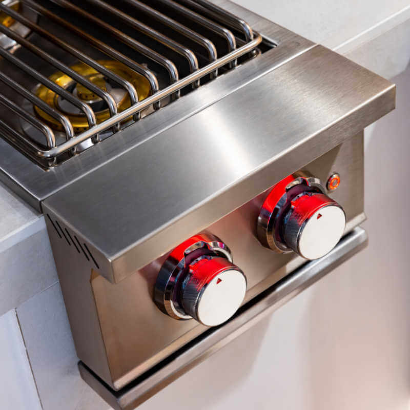 Trueflame Built-In Double Side Burner - TFSB2