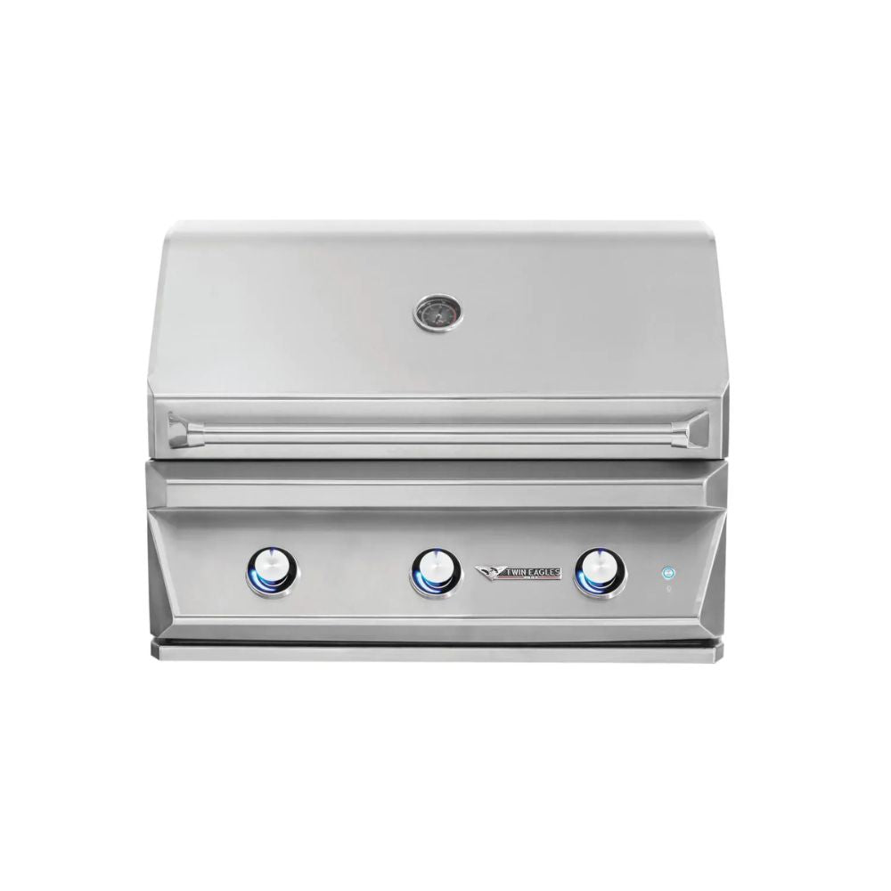 Twin Eagles 36-Inch 3-Burner Built-In Gas Grill - TEBQ36G-CL