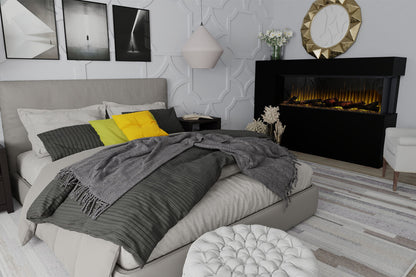 Dimplex Ignite Ultra 60-Inch Smart Linear Multi-Side View Built-In Electric Fireplace