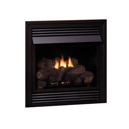 Empire Vail Vent-Free 26 Inch Fireplace with Contour Burner and Ceramic Log Set