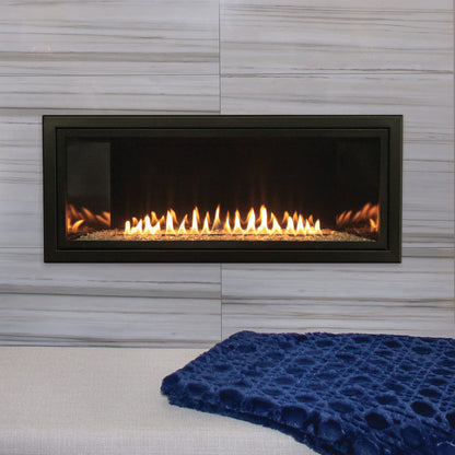 Empire 36 Inch Boulevard Vent Free Linear Gas Fireplace with Barrier - VFLB36FP